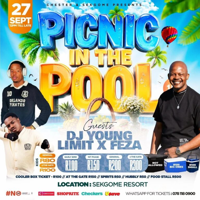 upcoming event picnic in the pool